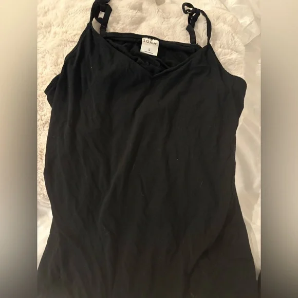 Soma Cool Nights black Pajama set - Picture 2 of 4